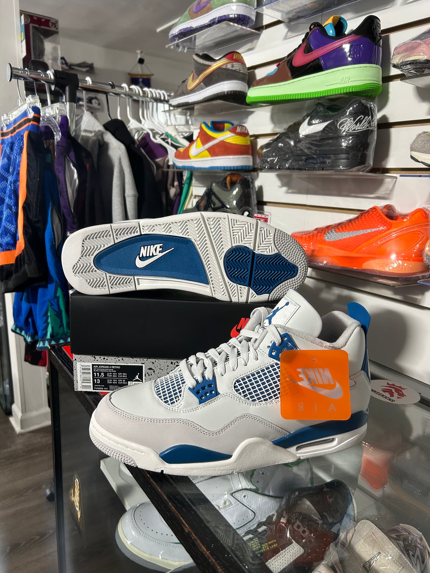 Miltary Blue 4’s