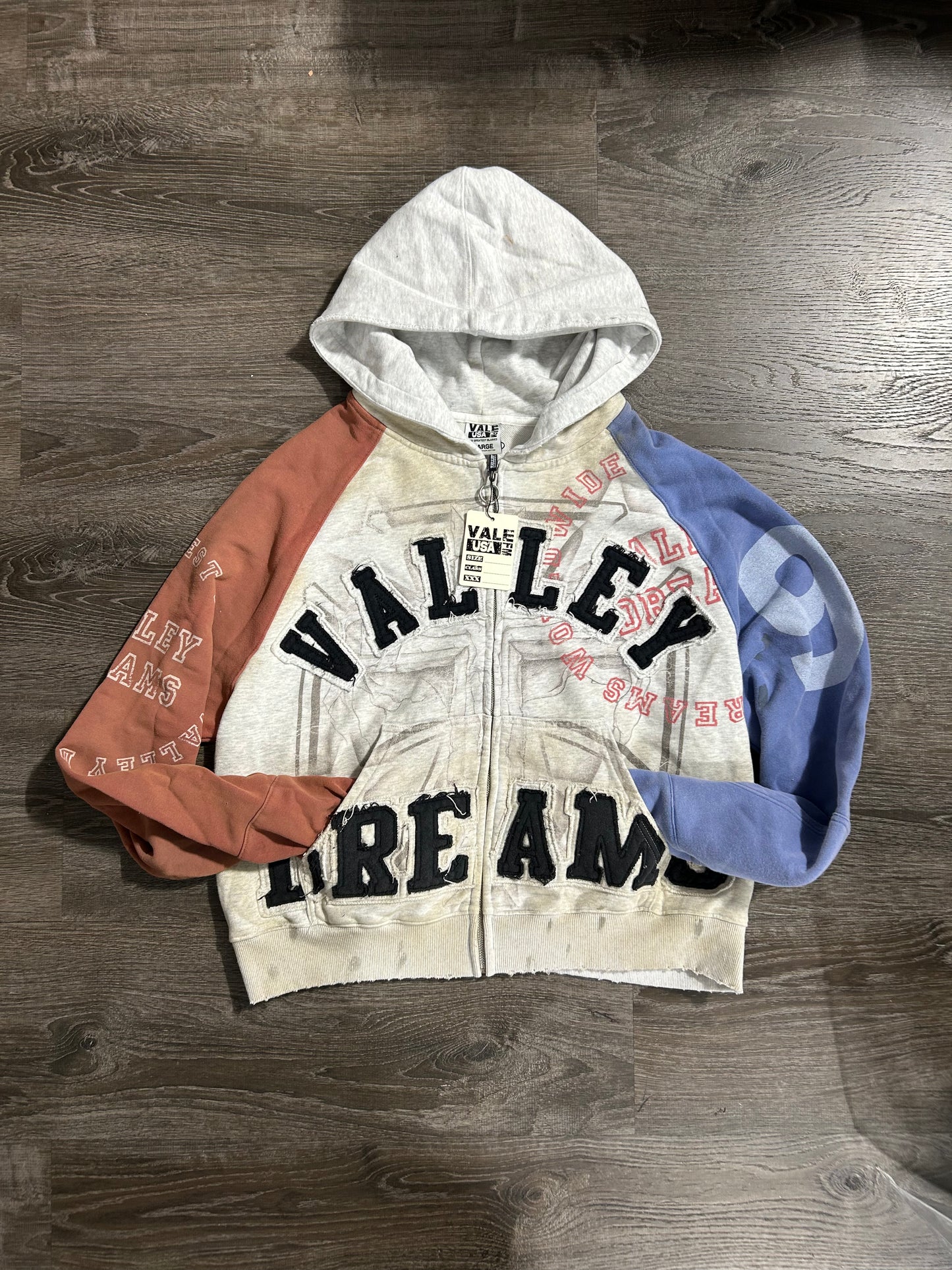 ‘Patriot Chop N Screw’ zip up