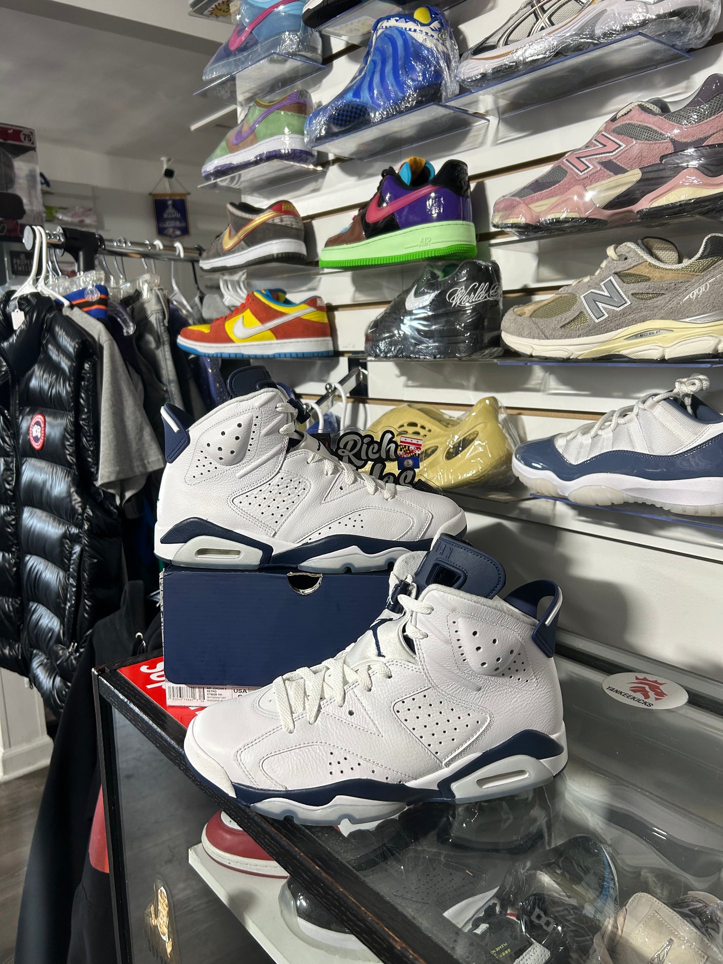 Midnight Navy 6’s