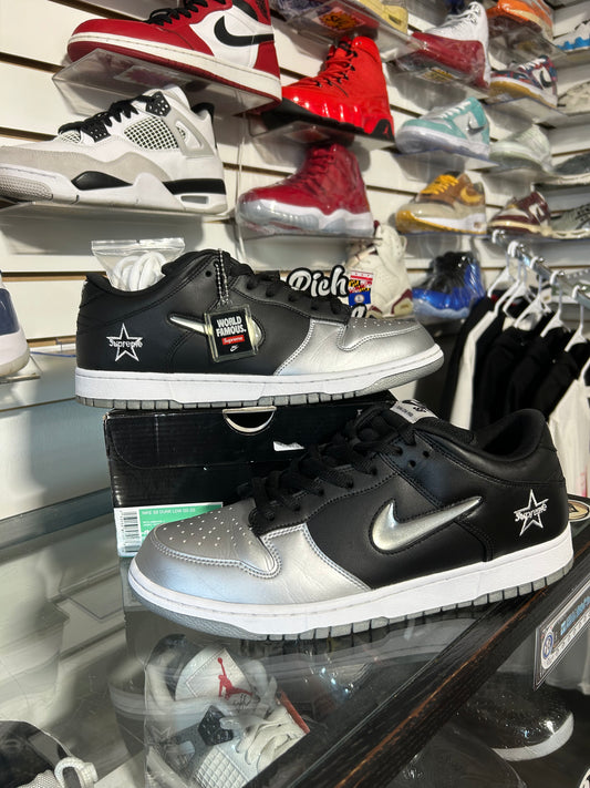 Jewel Swoosh Sliver SB