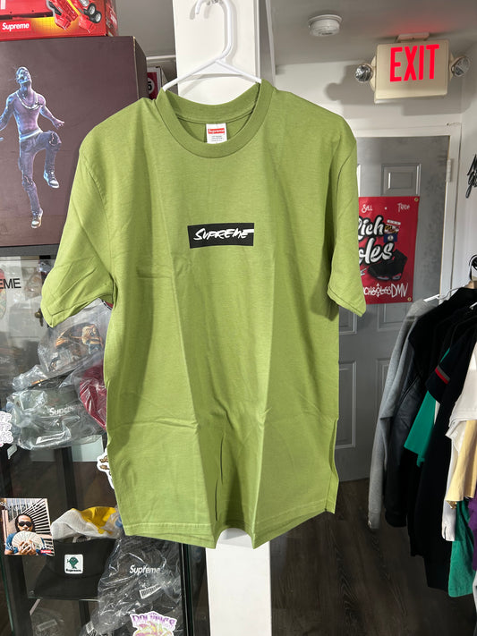 Futura Box Logo Tee ‘Moss’