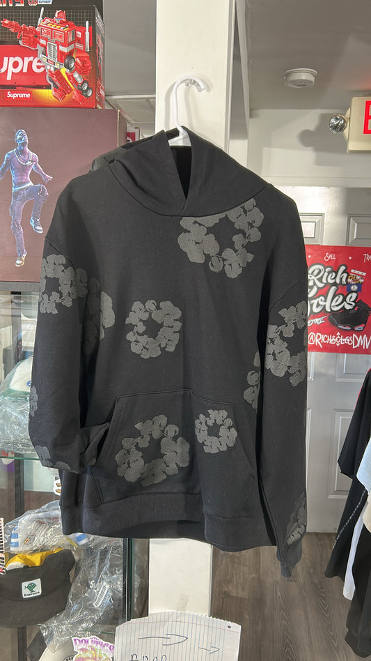 Black Monochrome Hoodie